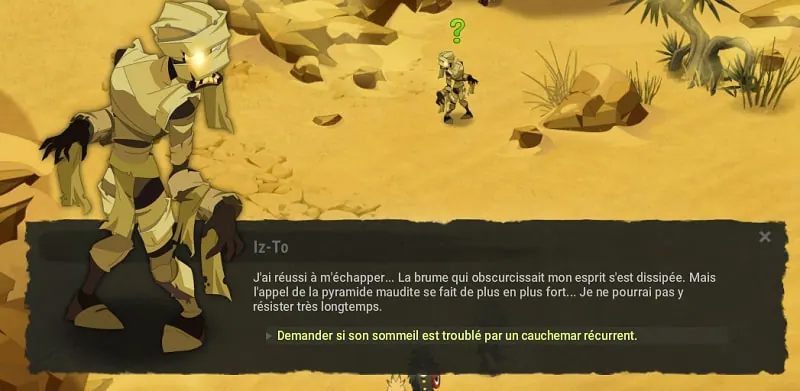 quête Cauchemars prémonitoires dofus