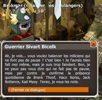 Les gardes d'honneur... à punir