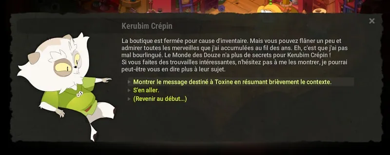 quête Sombres desseins