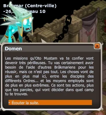 quête alignement L'épée maudite