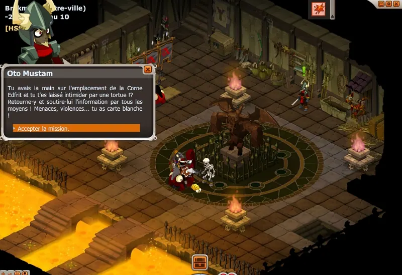 Manière forte dofus