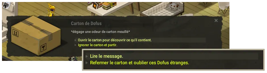 quête Les oeufs oubliés dofus