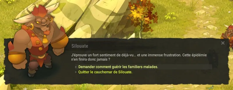 quête Cauchemars prémonitoires dofus