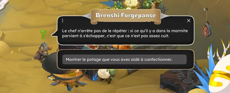 quête Les gloutons des dimensions dofus