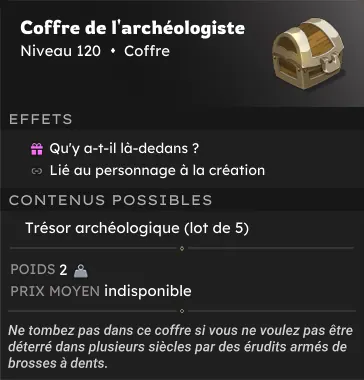 Le trésor de Totankama