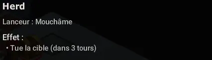Avis de recherche la Mouchâme dofus