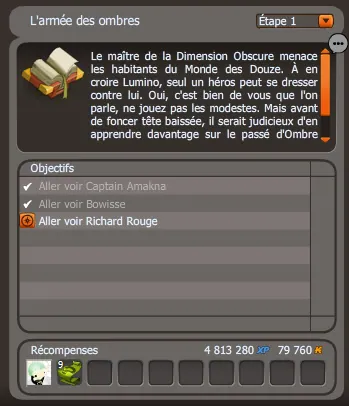 L'armée des ombres dofus