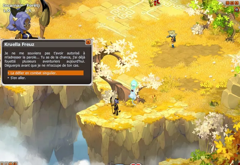 quete Leçon d'humilité dofus