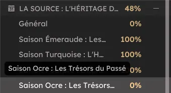 Saison Ocre dofus