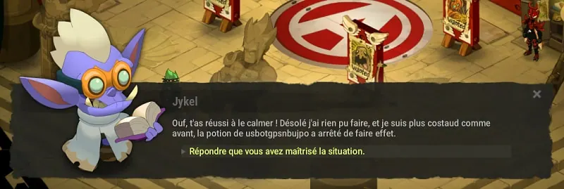quête La raison du plus fort dofus
