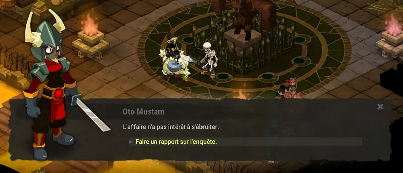 quête Mélodie en sous-sol dofus
