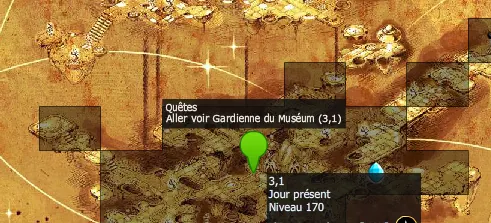 quete Prisonniers du temps xelorium