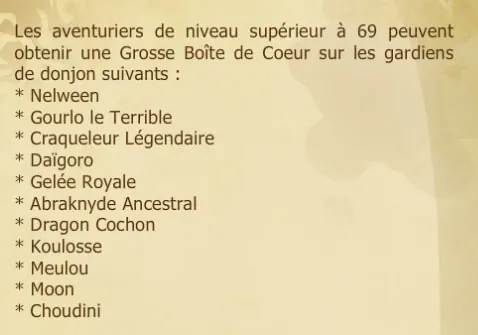 quête Coeur brisé