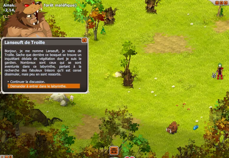 lanseuft de troille dofus