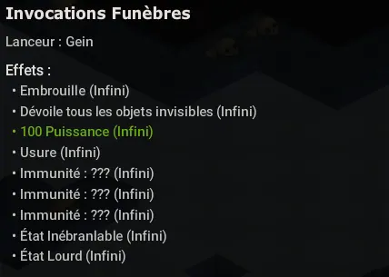 Avis de recherche Gein dofus