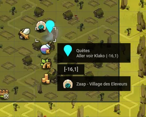 quête Tomber sur un bec