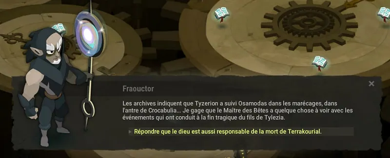 quête le temps des secrets