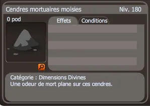 cendres mortuaires moisies dofus
