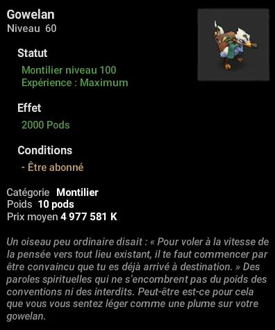 Présentation de la màj 2.70 dofus