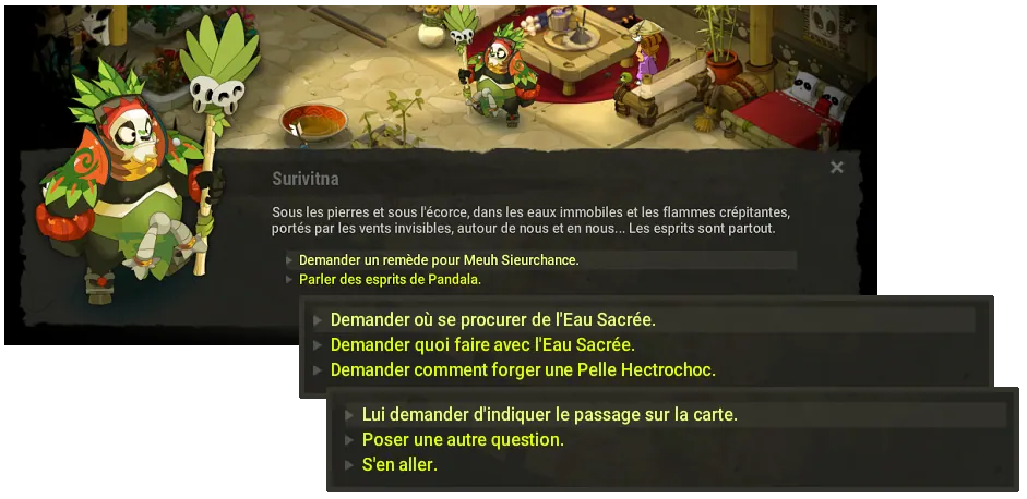 quête Pense-bête dofus