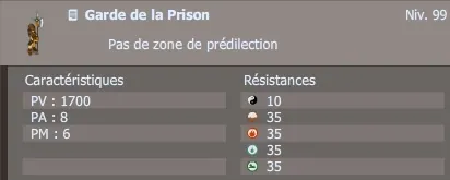 garde de la prison