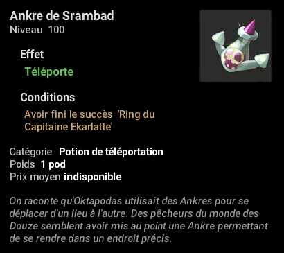ankre de srambad dofus