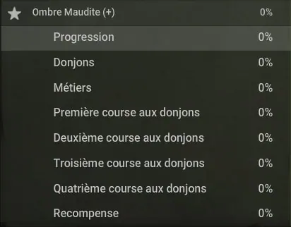 guide ombre maudite dofus