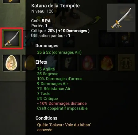 quête Yonkwa Voie du sabre