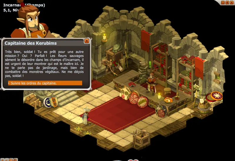 Service commandé : Fleurs sauvages dofus