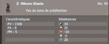 nikono klaste