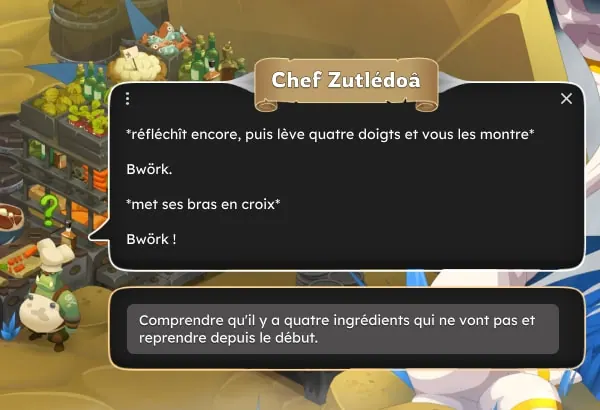 quête Les gloutons des dimensions dofus