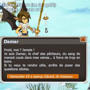 Quête les chasseurs dofus
