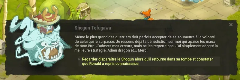 quête Requiem pour un Yokai