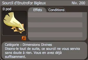 sourcil d'enutrofor bigleux