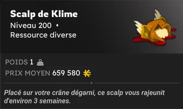 Le Drop rare dofus