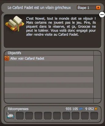 Le Cafard Fadet est un vilain grincheux