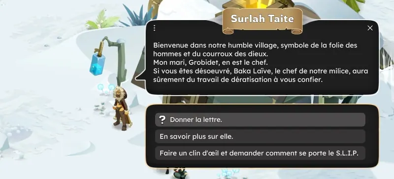 quête Treizième postage dofus