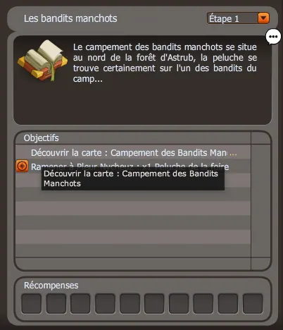 quete Pleur Nycheuz dofus