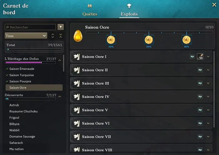 Comment obtenir des jetons Ocre dofus wakfu