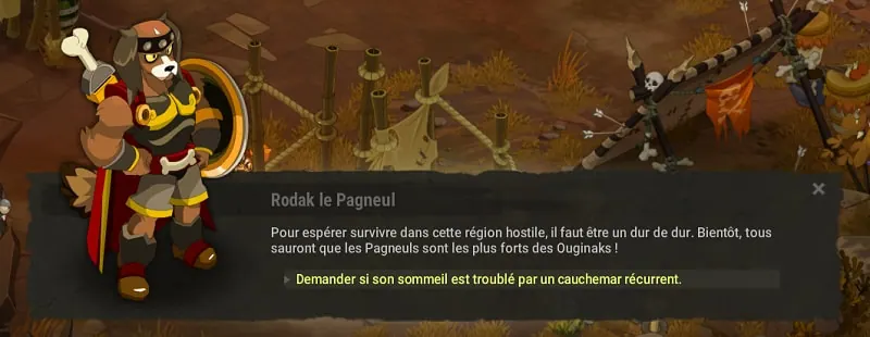 quête Cauchemars prémonitoires