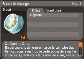 Bouletisation boussole étrange