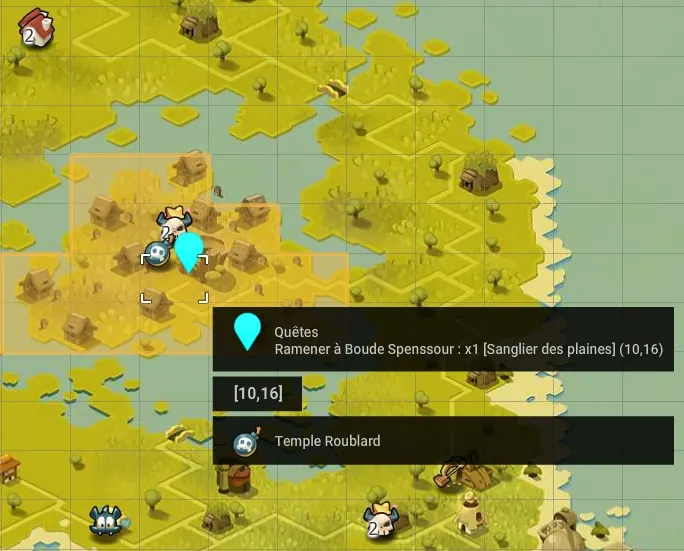 quête Vol du Temps dofus