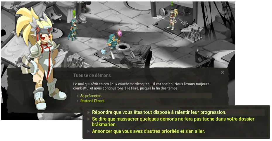 quête Démongraphie galopante