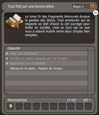 Tout finit par une bonne bière