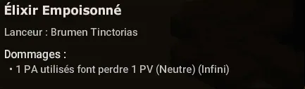 Avis de recherche Brumen Tinctorias