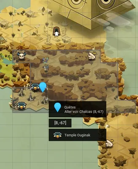 quête Le piège se referme dofus
