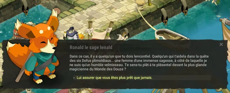 quête La magicienne des marécages