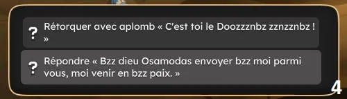 quête Le vol des bourdons