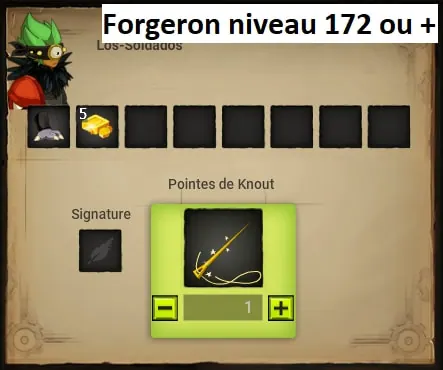 quête Allez ce fer dofus