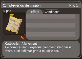 Compte-rendu de mission